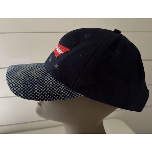 Budweiser Beer - Folds of Honor SnapBack Hat Blue/Camouflage. - Picture 4 of 6